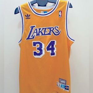Shaq Los Angeles Lakers Adidas NBA Jersey